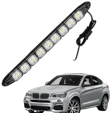 Luci di marcia diurna a LED flessibili, luci esterne per auto - Luci a LED per autoveicoli,Striscia luminosa a LED flessibile per auto, luci a LED automobilistiche impermeabili per rimorchio per camio