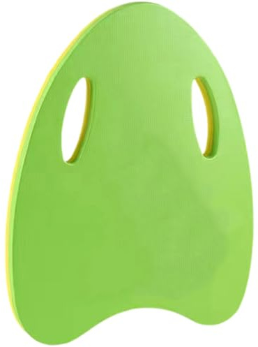 Tabla de natación, tabla de natación de espuma, tabla de natación para niños y adultos, tabla de flotabilidad EVA en forma de U, tabla de natación unisex con asas para principiantes de natación