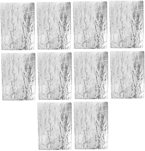 Cabilock 10pièces Film Isolant Pour Toit De Voiture Coussinets Isolation Phonique Coussinets Isolation Thermique Pour Compartiment Moteur Thermique Automobile De Voiture