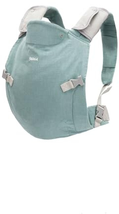 Fillikid Bauchtrage Natural RA Exklusiv - Ergonomische Babytrage für Nähe und Komfort, 3,5-20kg, Anhock-Spreizhaltung, Rücken- & Bauchtrage, Natürliche Materialien, Stilvolles Design