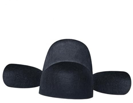 Perfeclan Sombrero de ópera Tradicional China, Sombrero Oficial Chino Antiguo para Hombre para Fiesta temática, Style D