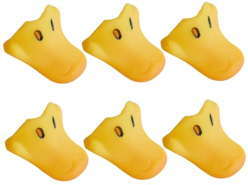 6 piezas de pico de pato, máscara de pato de simulación, máscara de pico de , accesorios de disfraces de animales, accesorios de juego de rol, artículos novedosos, regalos de fiesta, disfraz de p