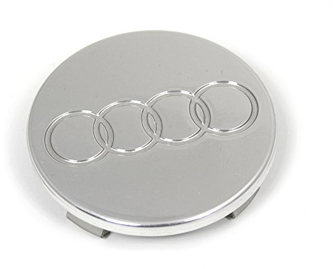 Audi 8N0601170Z33 Radzierkappe (1 Stück) Radabdeckung Felgendeckel Kappe Nabenkappe alu-poliert