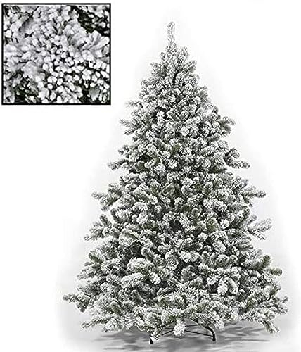 Snöig julgran 150/180/210/230/270 cm realistisk yta (150)