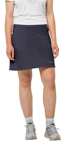 Jack Wolfskin Hilltop Trail W Jupe pour Femme Graphite, Taille 34, Graphite, 36