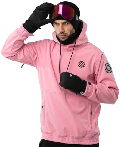 SIROKO - Snowboardjacke W1 Dolomites - M - Bubblegum Pink
