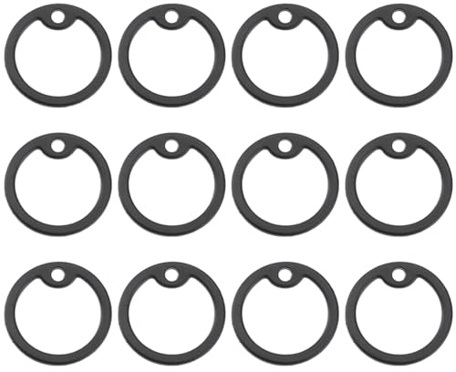 Mipcase 12 Stücke Haustiermarken Tag Hundemarke Hundemarke Silikon Haustiermarke Etikett Gummiband Schutz Schwarze