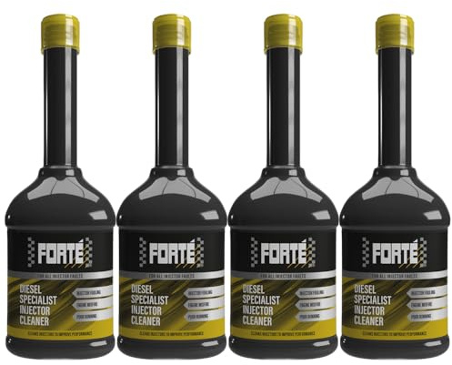 PROTOUCH Forté Limpiador de inyectores diésel, elimina depósitos internos, restaura la eficiencia, 4 x 400 ml