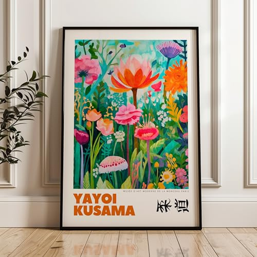ARTINSPIRIO Póster de Kusama, (solo póster, 60 x 90 cm)