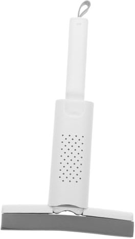 HOLIDYOYO Mini Balai Multifonction à Main Éponge Blanche, Forte Absorption d'eau et Design Portable, pour Nettoyage de Salle de Bain et Toilettes