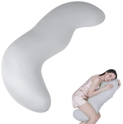 AiSleep Cuscino Cervicale Memory Foam per Dormire, Cuscino Cervicale Ergonomico, Cuscini Laterali in Schiuma per il Sonno Cuscino Ortopedico di Supporto al Collo per Migliorare la Qualità del Sonno