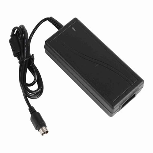 Kuuleyn Adaptador de fuente de alimentación de 12 V 5 A, cargador universal para portátil de 60 W con conector de 4 pines para monitores LCD SANYO y más