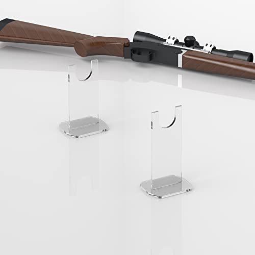 Plexico Rifle Musket Stand/Display Gun Stand/Weapon Model Holder (H - 140mm)