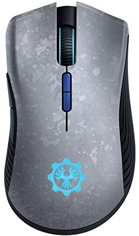 Razer Mamba Wireless Gaming Mouse: 16,000 DPI Optical Sensor - Chroma RGB Lighting - 7 Programmable Buttons - Mechanical Switches - Up to 50 Hr Battery Life - Gears of WAR 5 Edition