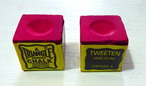 TRIANGLE CHALK 2 x CUBES RED