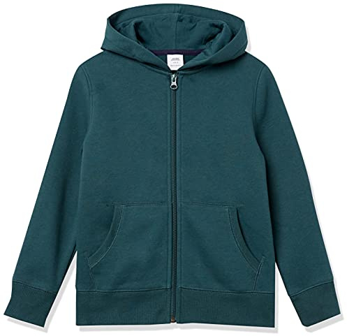 Amazon Essentials Jungen Fleece-Kapuzenpullover mit Reißverschluss