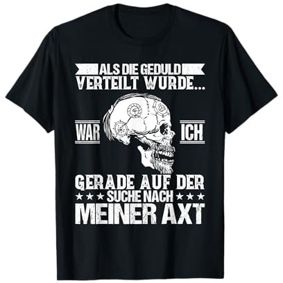 Viking axe wood chopping lumberjack forest worker Viking T-Shirt