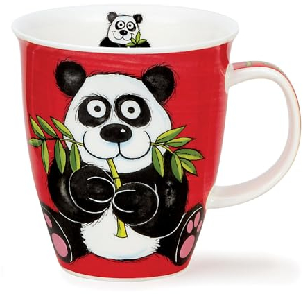Dunoon Mug en porcelaine fine en forme de panda Nevis