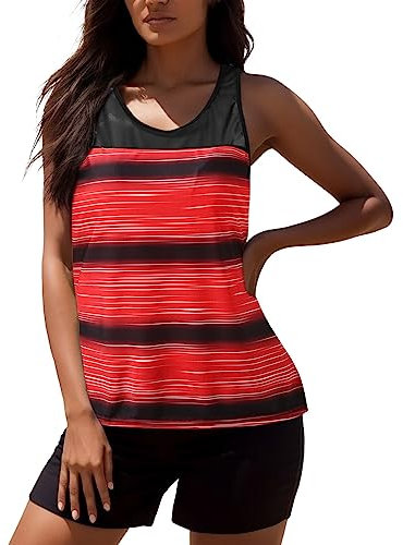 Sportshirt Damen Locker Shirt Damen Kurzarm blau blusen lila Tops für Baumwolle Tank top lang Baumwolle Reguläre Passform Shirt Kurzarm