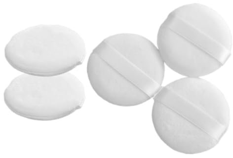 HONMEET 5stücke Abgerundeter Kosmetikpuff Makeup Pad Tool Für Frauen Und Mädchen Geschmeidiges Makeup Pad Für Nahezu Jedes Make-up Einfache Anwendung