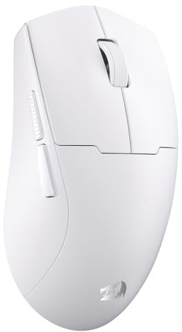 Redragon M918 PRO 3-Modus Kabellose Gaming-Maus, 55G leichte 26K DPI Maus mit ergonomischem Griff, vollständig programmierbare Tasten, Software unterstützt DIY-Tastenkombinationen und DPI
