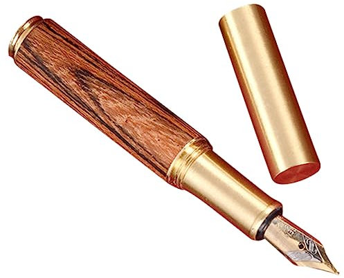 TOGEVAL Kalligrafie-füllfederhalter Aus Holz Und Metall Ergonomisches Design Kleiner Und Leichter Stift Für Kalligrafie Geschenk