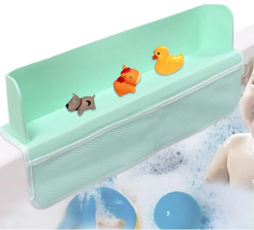 Paraspruzzi in silicone pieghevole per vasca da bagno, paraspruzzi angolari, per bagno, barriera all'acqua, deflettore flessibile per bambini, per la casa, il bagno