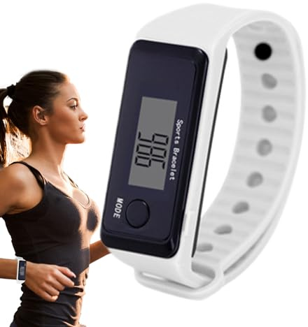 Pedometer Watch for Walking - Smart Fitness Tracker Watch | Waterproof Step Counter Watch with Calorie and Distance Monitor, Portable Activity Tracker Wristband for Men Women, Ideal for Daily Health