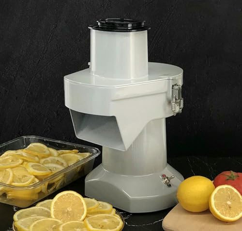 YGHBFRSZ 3 en 1 cortadora de Verduras Ralladora Rebanadora eléctrica de Verduras Cortadora de Frutas con Cuchillas y rebanado