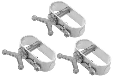CLISPEED 3 Piezas Tensor de Cable Metálico para Cubierta de Piscina de Cabrestante Resistente para Alambre Invierno Herramienta Versátil y Fácil de Usar para Asegurar Lona y Cable