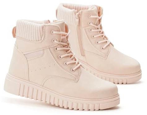 GLAMORA Bottes d'hiver pour femmes imperméables et thermiques avec semelle antidérapante et doublure en fourrure chaude, confortables et légères, idéales pour la ville, le travail ou les activités en