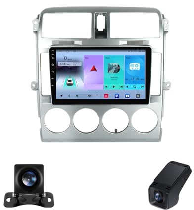Android 13 9 Pouces Autoradio Android pour Kia Carnival 2002-2006 Écran Tactile Autoradio 2 Din pour Commande Vocale GPS/Bluetooth5.0/DSP/FM AM RDS Radio/5GWifi/SWC/Caméra De Recul(NF-1)