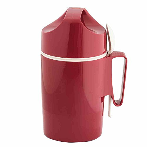 Rotpunkt Isolier-Speisegefäß 850 0,85l in rot, Glas, 20 x 10 x 10 cm