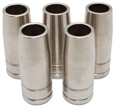 5x Gasdüse konisch NW Ø 15,0 mm für Brenner MB25 MIG MAG…