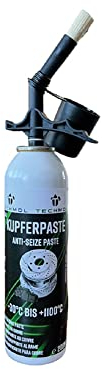 Techmol 200ml Pinseldose Kupferpaste Kupferfett Kupfer Schmierfett 1100°C Bremse Montage
