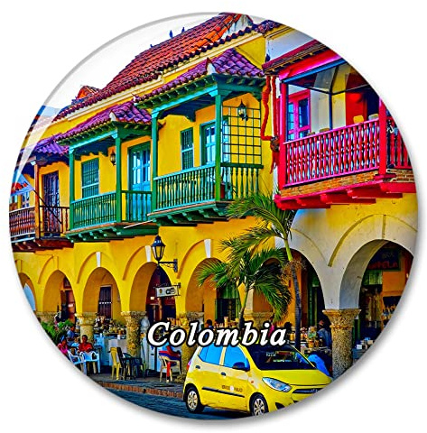 Kolumbien Kühlschrankmagnet Dekorativer Magnet Aufkleber Reise Souvenir Sammlung Tourist Stadt Geschenk Whiteboard Küche