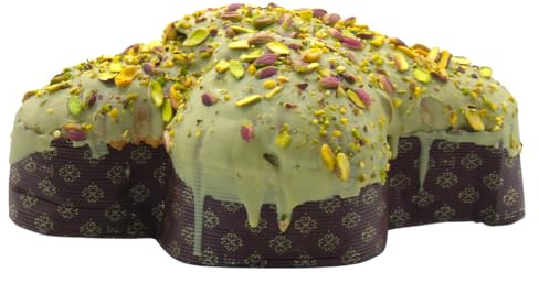 RACILIA Colomba Artigianale al Pistacchio con Lievito Madre - 500g di Crema al Pistacchio - 1,5 Kg - Produzione Artigianale Siciliana