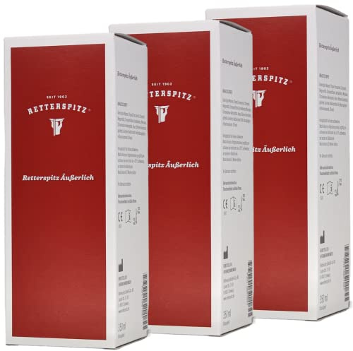 Retterspitz äußerlich I zur äußerlichen Anwendung als Wickel I 3x 350 ml im Sparset I plus PharmaPerle giveaway