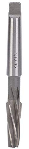 Alesatore Conico, Punta Trapano per Alesatore in Acciaio Ad Alta velocità con Codolo Conico per Sostituzione 'Alesatore per Macchina Ad Alta Precisione 1:10