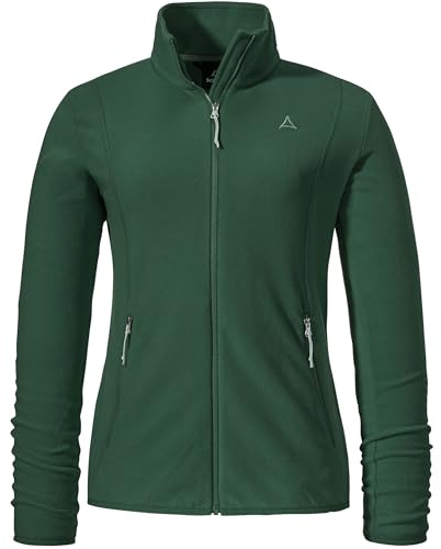 Schöffel Damen Fleece Jk Style Ash WMS, leichte Fleecejacke aus wärmendem Tecnopile, schnelltrocknende Outdoorjacke mit 2-Wege-Stretch