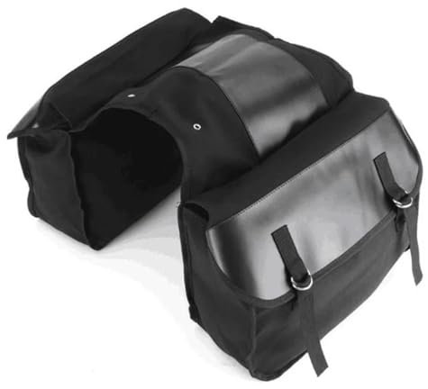 SVTSTRQE Motorrad-Seitentasche Motorrad-Touring-Satteltasche Aus Canvas wasserdichte Packtaschen Motorradgepäck