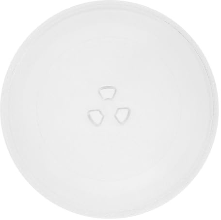 SEWACC Plato Giratorio de Vidrio para Microondas Resistente y Fácil de Instalar Repuesto para Horno Microondas Bandeja Segura y Duradera