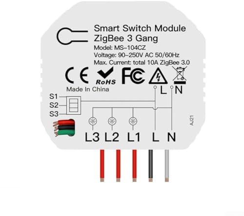WiFi per interruttore domestico Tuya, modulo interruttore intelligente, telecomando senza fili Smart On/Off controllo interruttore