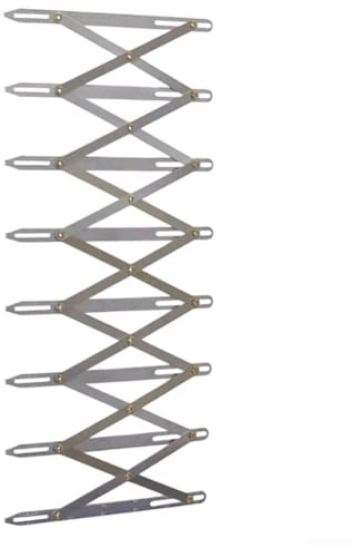 Comgooldool Nählehre mit Aluminium-Lineal für Vorhänge und Knopflöcher, 16 cm x 7,8 cm, flexibles Messwerkzeug für gleichmäßigen Abstand, Reißverschlüsse und Faltenhaken