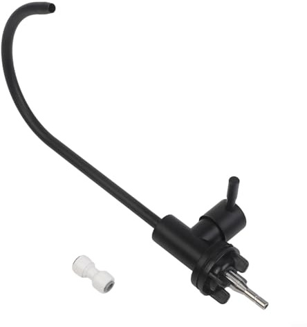 Rubinetto per depuratore d'acqua da cucina in acciaio inox G1/4 per bere direttamente, con nucleo valvola in ceramica, adatto per osmosi inversa e installazione a foro singolo