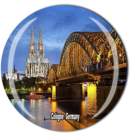 Köln Deutschland Kühlschrankmagnet Reise Souvenir Geschenk Kristall Kühlschrank Dekor Magnet Aufkleber Sammlung