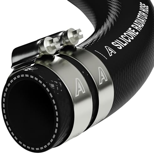 13mm ID x 21mm OD Silicone Tubing + Hose Clips 2 Ply 1 Metre Rubber Tube Air Hose Pipe Pump Transfer Black