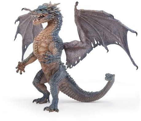 PAPO - Hand-Painted Figurine - Dragon King - Medieval Fantasy World - Collectible - for Children - Boys and Girls - Ages 3 and Up