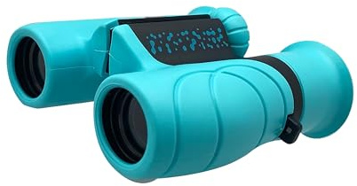 Vision Kids - Binocolo per bambini, compatto e resistente, ingrandimento 8X, avventura all'aperto, giocattolo educativo