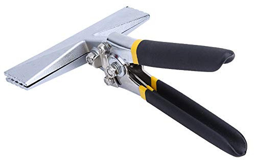 Double Dip Grip, 6in Seaming Pliers Heavy Duty Metal Bender Hand Tool, for Bending and Clamping, with Comfortable Handle Design, Suitable for Metal and Plastic Plates Processing